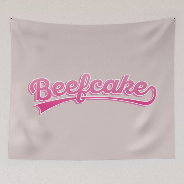 Item preview, Beefcake in bubblegum pink designed and sold by gayishdesign.