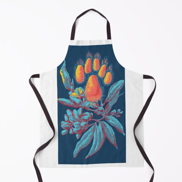 Item preview, Australian Flora - kangaroo paw flower and eucalyptus leaves designed and sold by Zibis09.