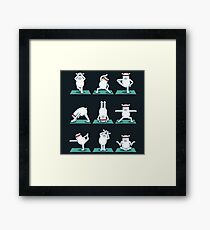Yogi Bears Framed Print