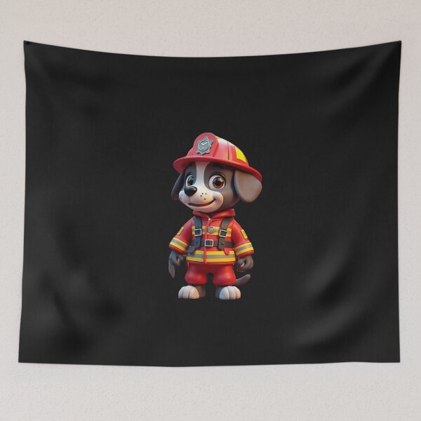 Item preview, Firefighter Pup Ready for Duty designed and sold by eliteandhonor.