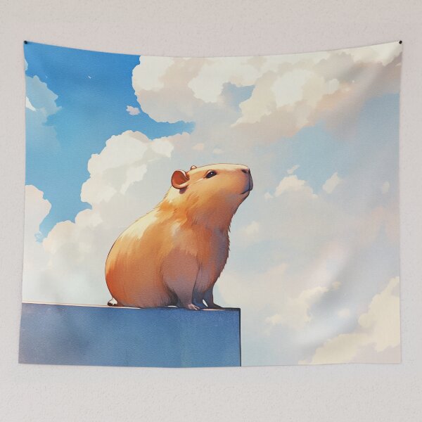 Item preview, Thoughtful Capybara designed and sold by AshiraCreations.