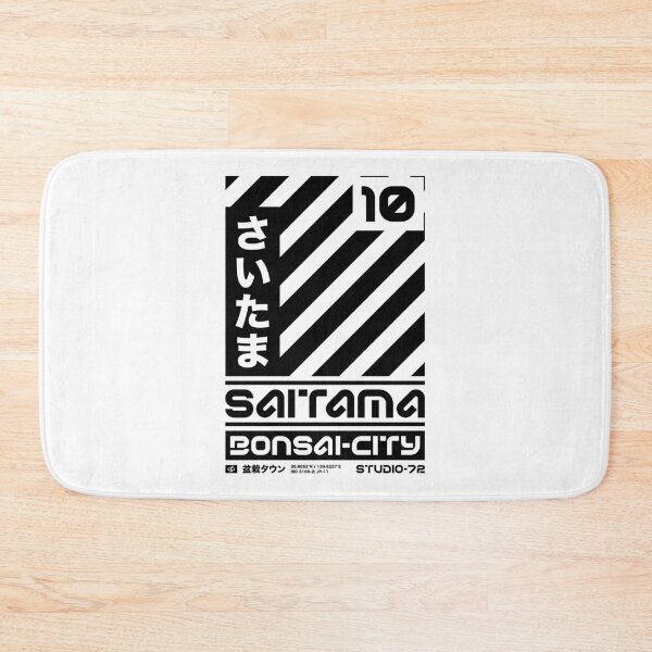 Item preview, Saitama Japan: Cyber-City Graphic Design (Black) designed and sold by STUDIO-72.
