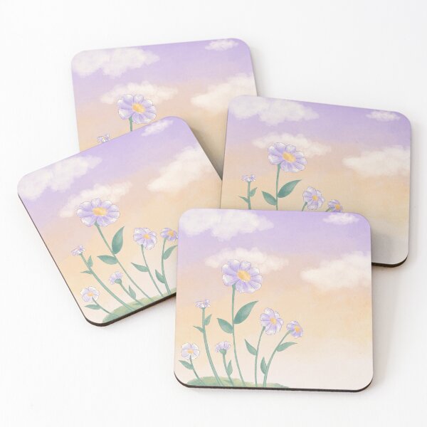 Item preview, Purple Daisy and vanilla sky designed and sold by Artisynye.