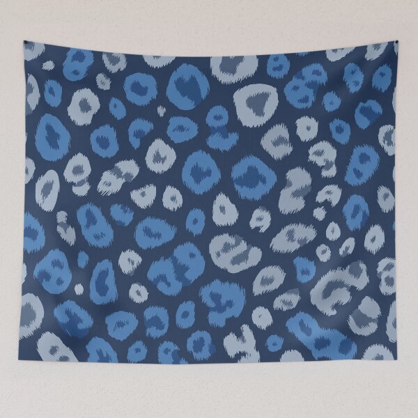 Item preview, A design of a jaguar fur pattern in blue and gray. designed and sold by HEMRO.