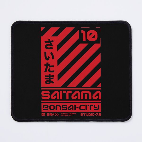 Item preview, Saitama Japan: Cyber-City Graphic Design (Red) designed and sold by STUDIO-72.