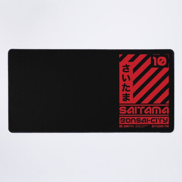 Item preview, Saitama Japan: Cyber-City Graphic Design (Red) designed and sold by STUDIO-72.