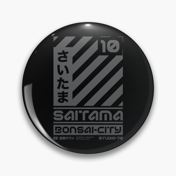 Item preview, Saitama Japan: Cyber-City Graphic Design (Grey) designed and sold by STUDIO-72.