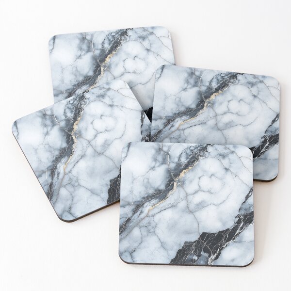 Item preview, Elegant Black and White - Golden touch Marble Texture designed and sold by nshaltiel.