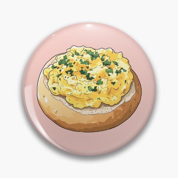 Item preview, Scrambled Egg Bagel designed and sold by sakurashorty.