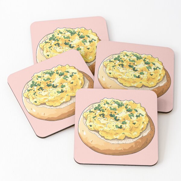 Item preview, Scrambled Egg Bagel designed and sold by sakurashorty.