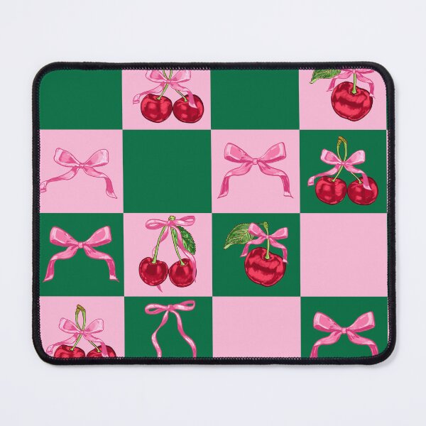 Item preview, Cherry Coquette Bows Plaid designed and sold by MaiZephyr.