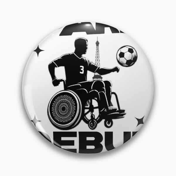 Item preview, Powerchair football , paralympic debut 2024 designed and sold by Abibless1998.