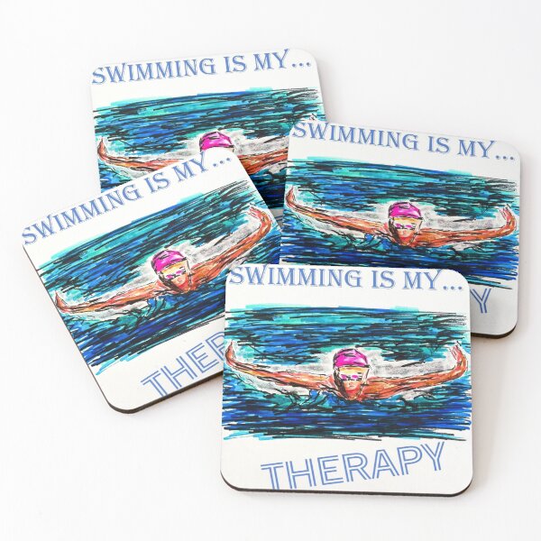 Item preview, Girl Swimming Therapy designed and sold by SJHorsfall.