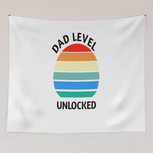 Item preview, dad level unlocked  designed and sold by MKshoper.