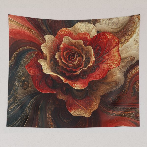 Item preview, Mystical Rose Fractal designed and sold by mittie101.