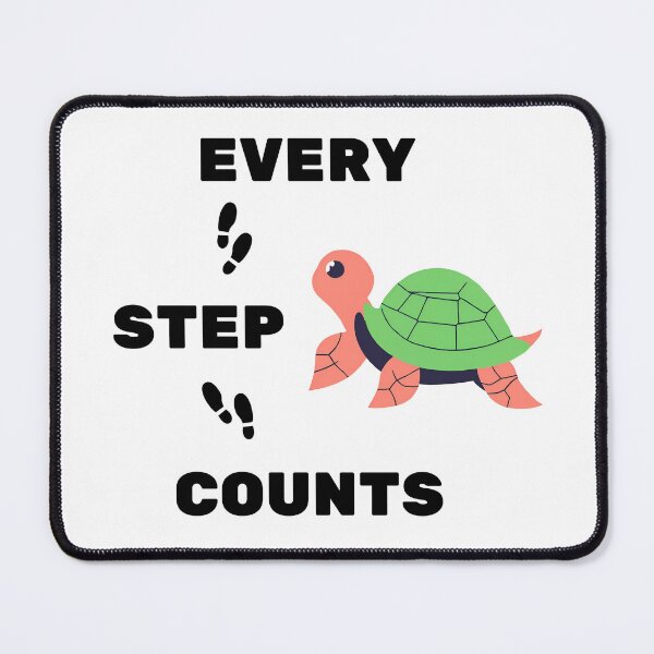 Item preview, EVERY STEP COUNTS designed and sold by cami gallo.
