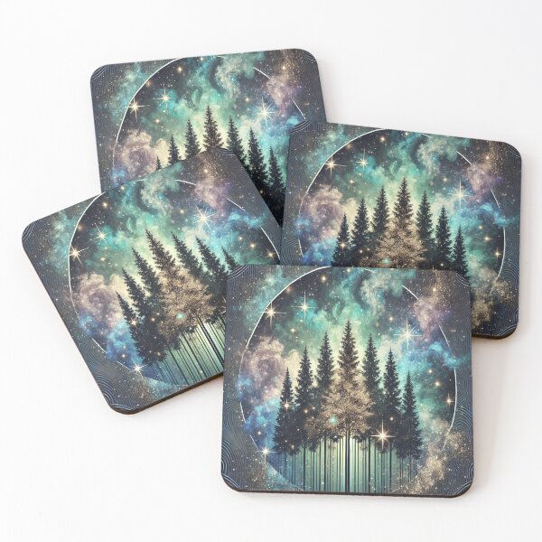 Item preview, Stardust Forest - Cosmic Nature Fusion designed and sold by Craftrix.