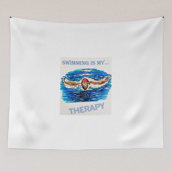 Item preview, Boy Swimming Therapy  designed and sold by SJHorsfall.