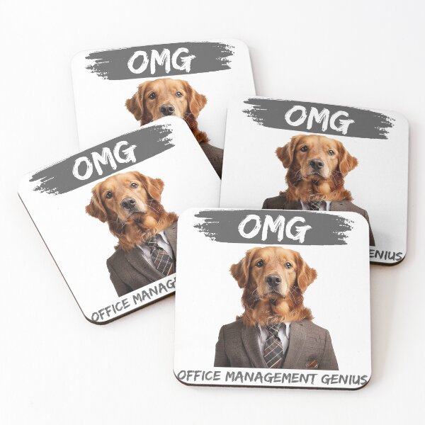 Item preview, Golden Retriever: Office Management Genius designed and sold by StoReprint1.