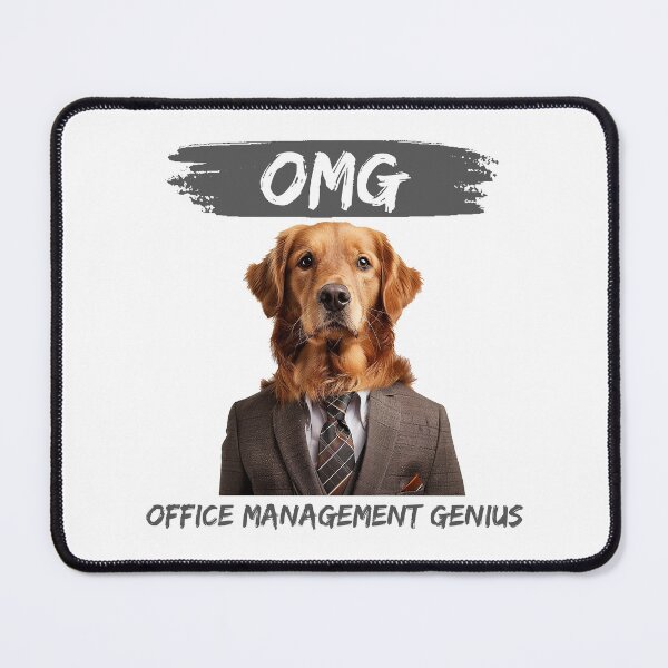 Item preview, Golden Retriever: Office Management Genius designed and sold by StoReprint1.