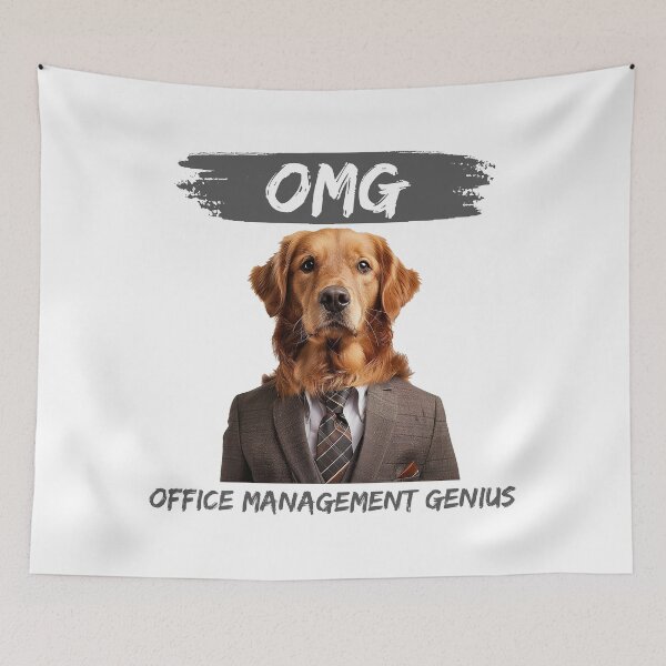 Item preview, Golden Retriever: Office Management Genius designed and sold by StoReprint1.
