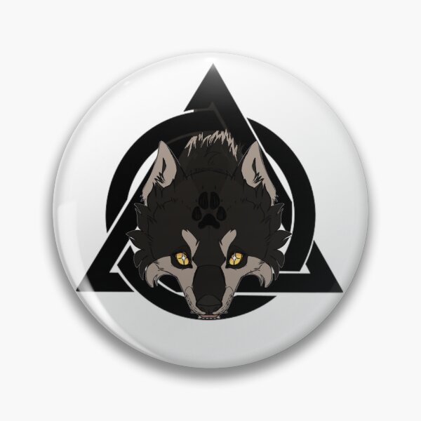 Item preview, Midnight wolf / husky therian designed and sold by Red-wolfo.