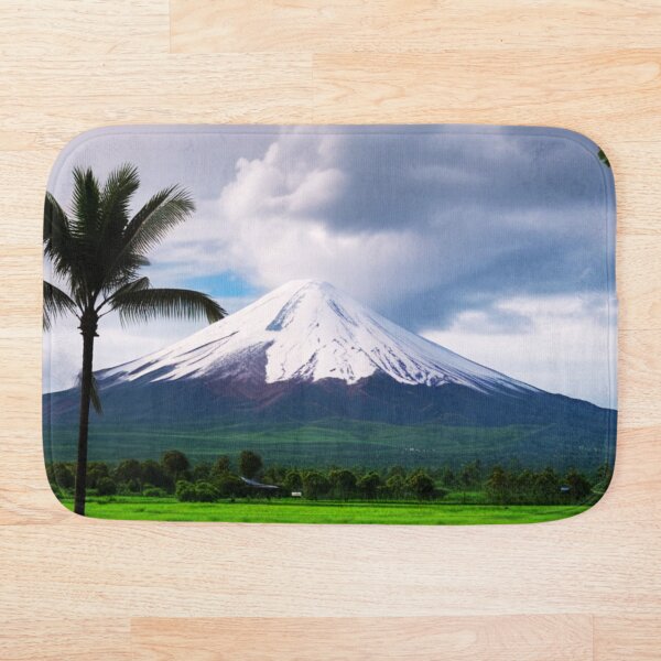 Item preview, Mayon Volcano with Snow designed and sold by AbeeRedB.
