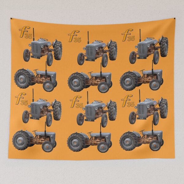Item preview, Grey Fergie tractor designed and sold by Millysuewood.