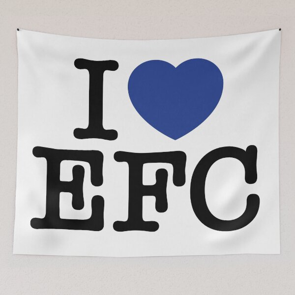 Item preview, I love EFC Everton Football Club designed and sold by peterdy.