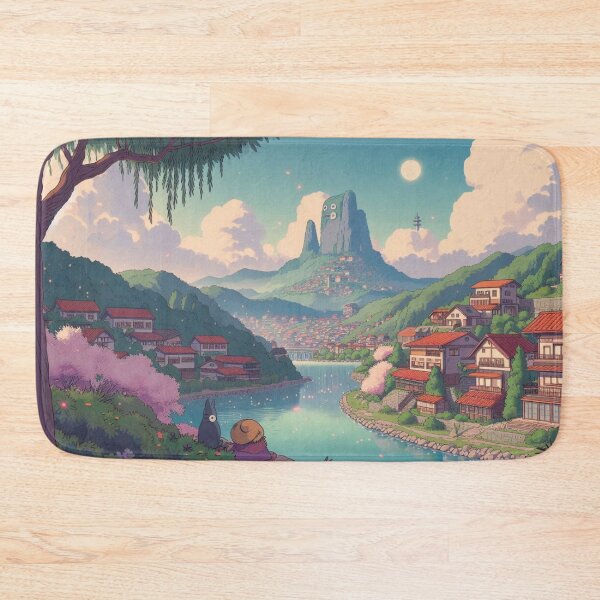 Artikelvorschau, Studio Ghibli Landschaft entworfen und verkauft von AnimeRay.