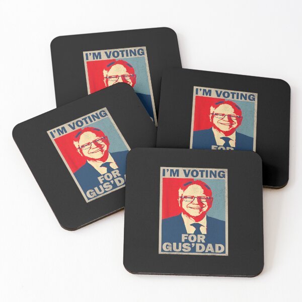 Item preview, I'm Voting For Gus Dad Vote Tim Walz 2024 designed and sold by Coussahi.