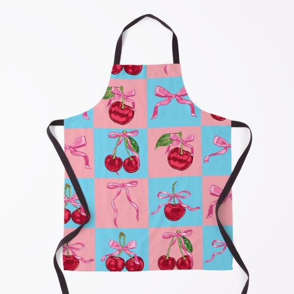 Item preview, Coquette Cherry and Bows Check designed and sold by MaiZephyr.