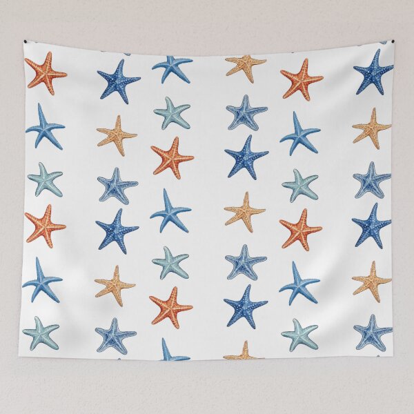 Item preview, Cute Sea Creatures starfish Ocean Watercolor Pack designed and sold by SOUFIANE1991.