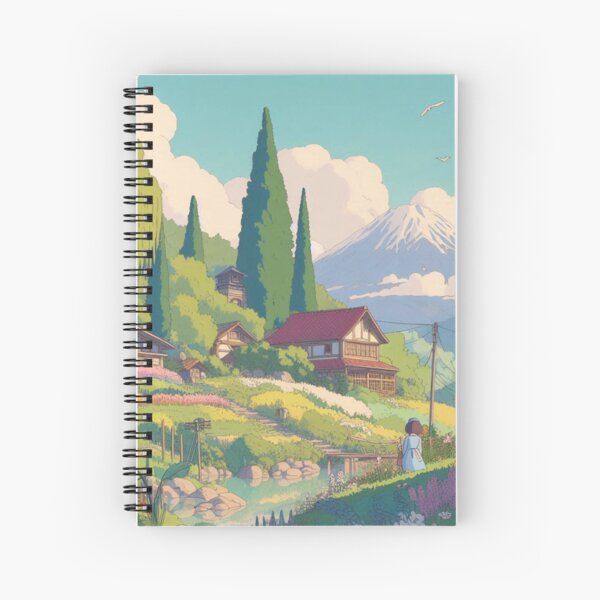 Item preview, Studio Ghibli Landscape designed and sold by AnimeRay.