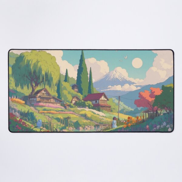 Aperçu de l'œuvre Paysage du Studio Ghibli créée et vendue par AnimeRay.