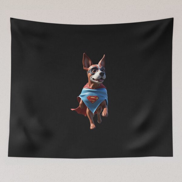 Item preview, Superhero Dog in Action designed and sold by eliteandhonor.
