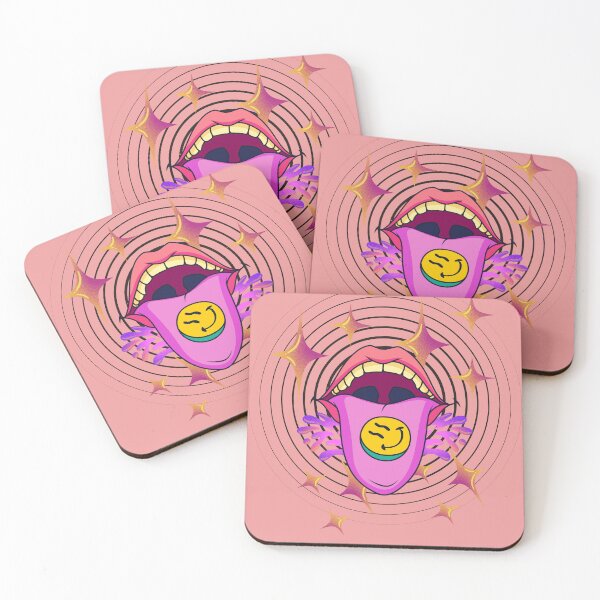 Item preview, Colorful mouth with stars designed and sold by MiroArtAbstra.