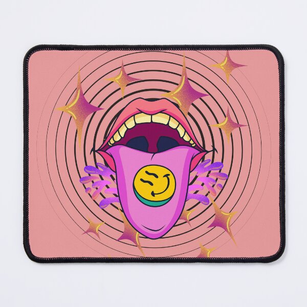 Item preview, Colorful mouth with stars designed and sold by MiroArtAbstra.