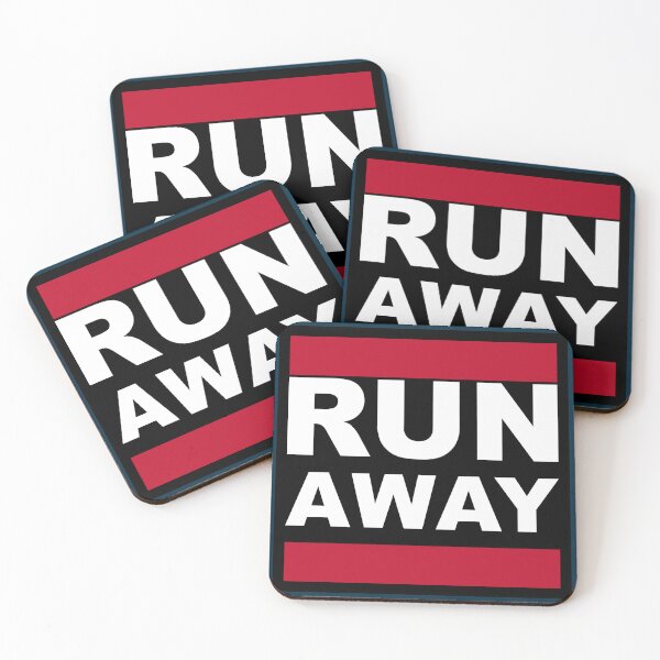 Item preview, RUN AWAY - RUN DMC Style Print designed and sold by SMStore.
