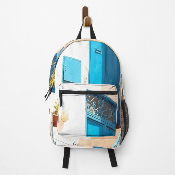 Item preview, Blue Village Door Sidi Vertical designed and sold by eddiebarronshop.