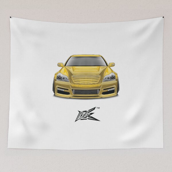 Item preview, toyota majesta crown yellow  designed and sold by NaquashM.
