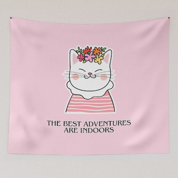 Item preview, Keep Cats Safe #catindoor #catcare #catsafety #catoutdoors #outdoorcat designed and sold by Anna Halasek.