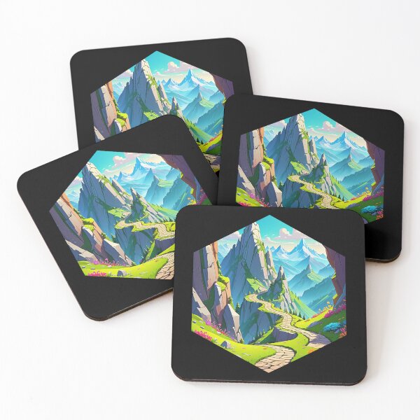 Item preview, Cartoon Mountain Adventure designed and sold by AbsoluteA.