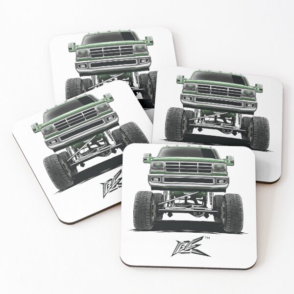 Item preview, ford f250 ranger lifted truck green designed and sold by NaquashM.