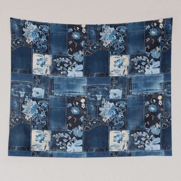 Item preview, Denim Blue Patches designed and sold by JulieInspired.