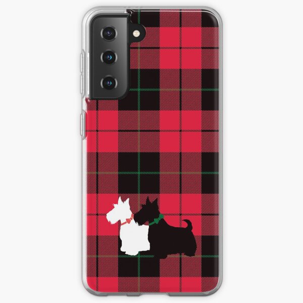 Scottie Tartan Samsung Galaxy Soft Case