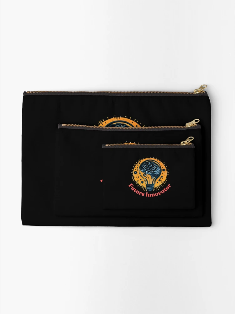 Thumbnail 2 of 4, Zipper Pouch, Future Innovator designed and sold by Monem-RASH.