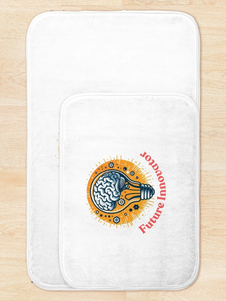 Thumbnail 5 of 6, Bath Mat, Future Innovator designed and sold by Monem-RASH.