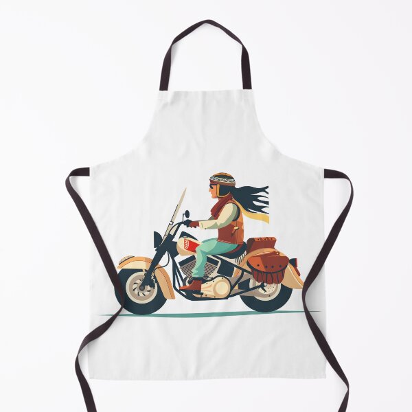 Item preview, A freedom-loving motorcyclist designed and sold by wonderisland.