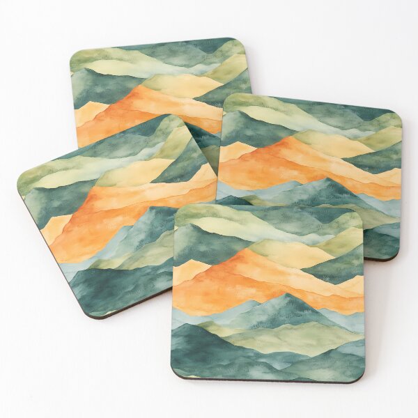 Item preview, Blue Green Mountains designed and sold by JulieInspired.